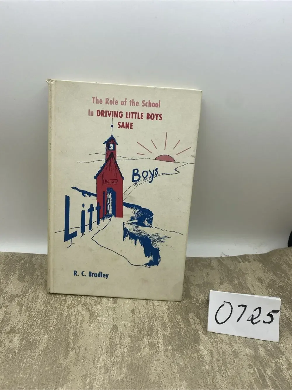 “The Role If The School In Driving Little Boys Sane” Book By RC Bradley-1976